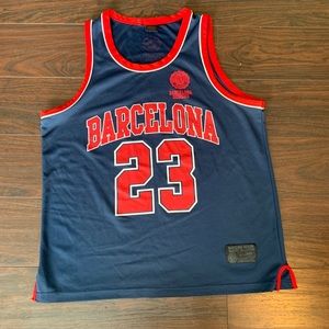 barca basketball jersey